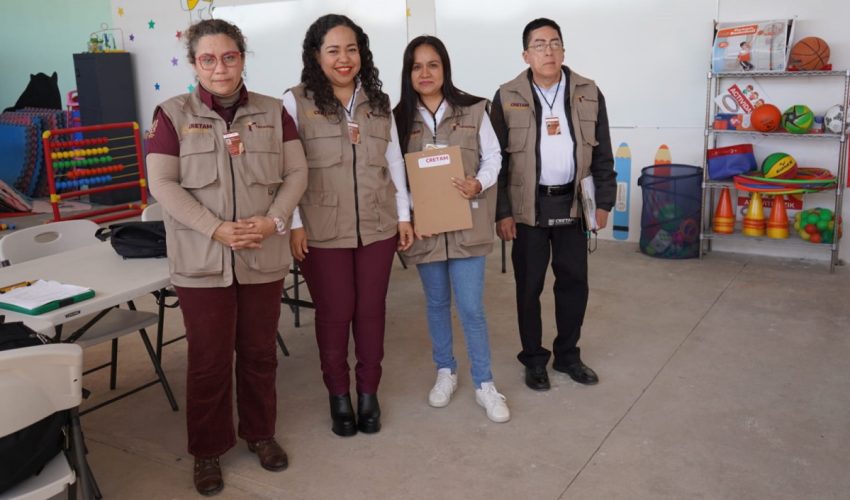 Visita a los albergues en Reynosa  dentro del proyecto de colaboración con la UNESCO y SIPINNA