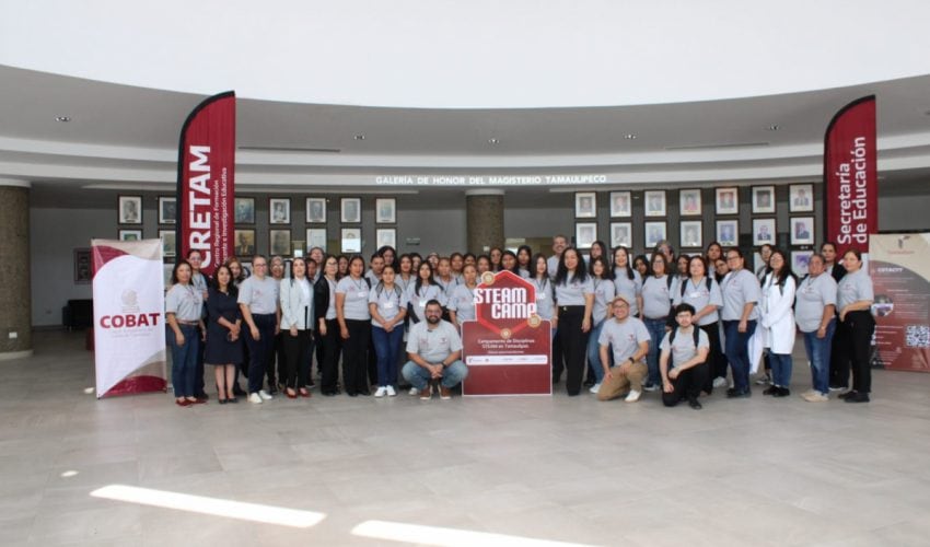 STEAM CAMP 2024, organizado por el CRETAM en colaboración con el COBAT y el COTACYT.