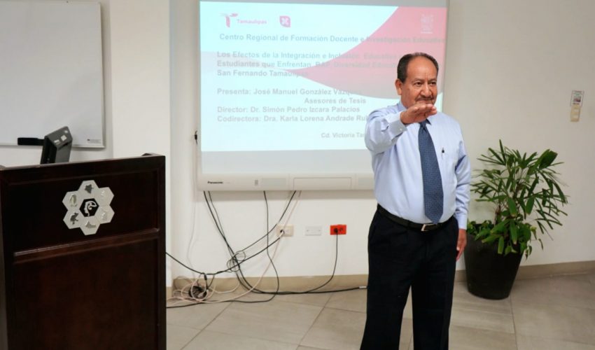 José Manuel González Vázquez obtiene grado de Doctor en Políticas Educativas