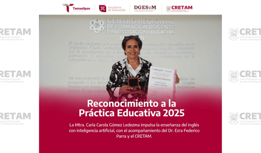 La Mtra. Carla Carola Gómez Ledezma impulsa la enseñanza del inglés con inteligencia artificial